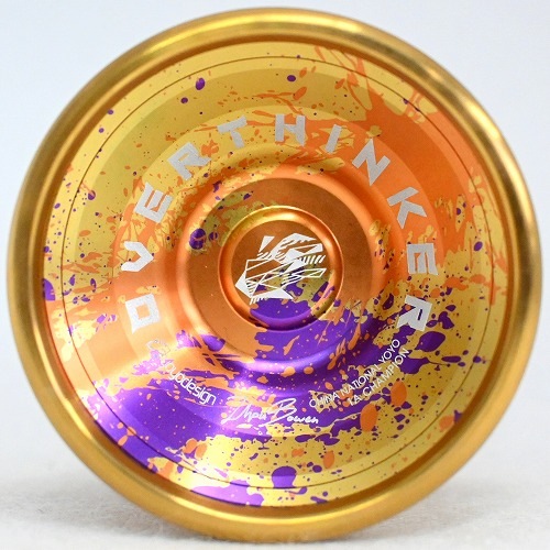 【品番38】オーバーシンカー (ゴールド×パープル×オレンジスプラッシュ×ゴールドリム)