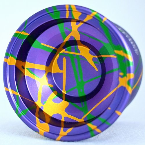 【品番97】ウルトラカット（パープル×グリーン×ゴールドスプラッシュ）