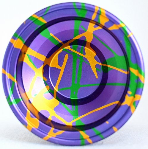 【品番97】ウルトラカット（パープル×グリーン×ゴールドスプラッシュ）