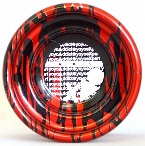 【品番10】スーパーノヴァ（レッド×ブラックスプラッシュ）【YoYoAddict×YoYoExpert】