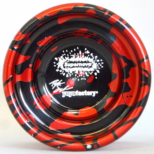 品番10】スーパーノヴァ（レッド×ブラックスプラッシュ）【YoYoAddict