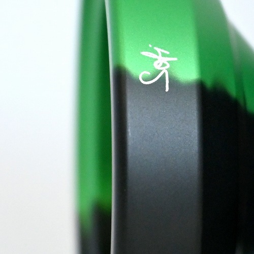 品番96】フェーザント モノメタル（ブラック×グリーンフェード