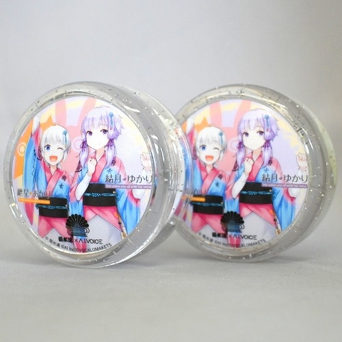 【品番63】ルーピングスター2個セット（クリアグリッター）【菊水連×A.I. VOICEコラボエディション】