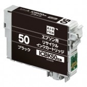 エプソン用 ICBK50 ブラック インクカートリッジ リサイクル |エプソン|インクカートリッジ