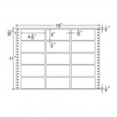 MX15R ナナフォーム Mタイプ 500折 連続ラベル 剥離紙白 東洋印刷|ナナフォーム　Mタイプ|OAラベル