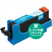 エコリカ BCI-326C 互換リサイクルインクカートリッジ ECI-C326C （取寄品）|キヤノン|インクカートリッジ