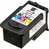 エコリカ BC-341 互換リサイクルインクカートリッジ ECI-C341C-V （取寄品）|キヤノン|インクカートリッジ