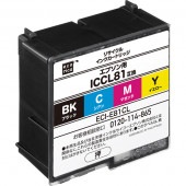 エコリカ ICCL81 互換リサイクルインクカートリッジ ECI-E81CL （取寄品）|エプソン|インクカートリッジ