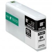 エコリカ ICBK92L 互換リサイクルインクカートリッジ ECI-E92L-B （取寄品）|エプソン|インクカートリッジ
