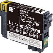エコリカ RDH-BK-L 互換リサイクルインクカートリッジ ECI-ERDHL-B （取寄品）|エプソン|インクカートリッジ