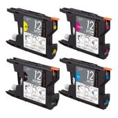 �֥饶���б� �ץ쥸���� LC12-4PK�ߴ����� 4���ѥå� PLE-BR124P