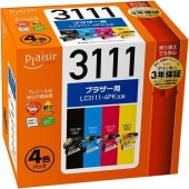 �֥饶���б� �ץ쥸���� LC3111-4PK�ߴ����� 4���ѥå� PLE-BR3111-4P