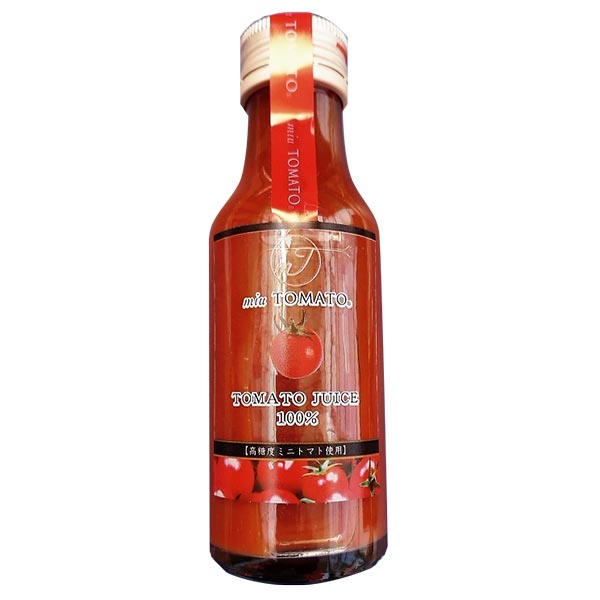 飯田農園】【赤】miuトマトジュース 100ml×10本セット