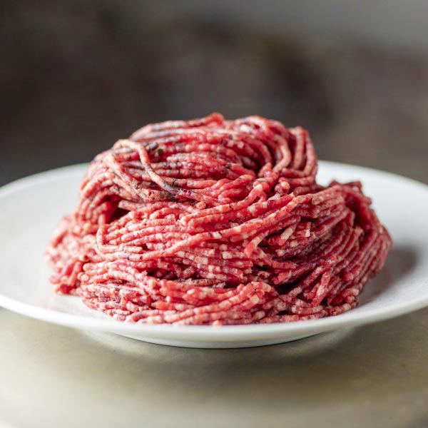 鏡山牧場】八崎牛の熟成粗挽きミンチ約500g×2