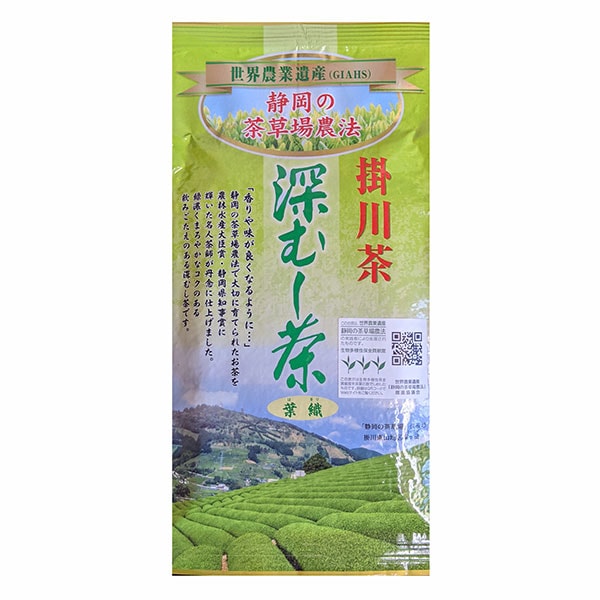 【大塚製茶】静岡の茶草場農法 掛川深むし茶･葉織　100ｇ