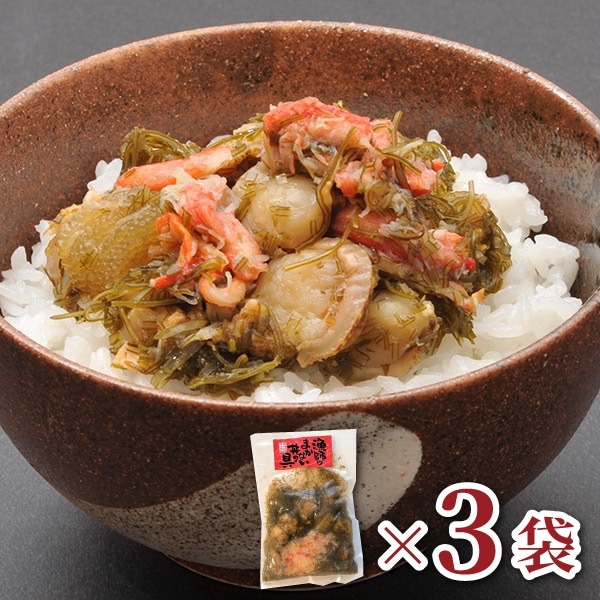 【中水食品工業】漁師のまかない丼セット１２０ｇ×３袋
