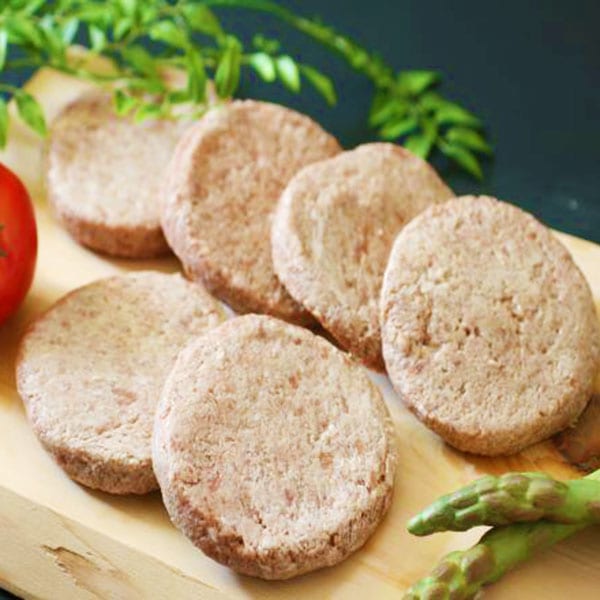 【喜良久】黒毛和牛と米沢一番育ち豚肉ハンバーグ（生）6個入り