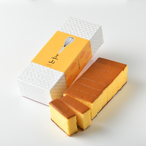 【三源庵】特選カステラ五山（9切カット）