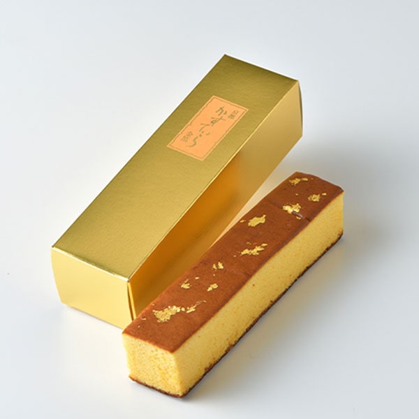 【三源庵】金箔カステラ/プレーン