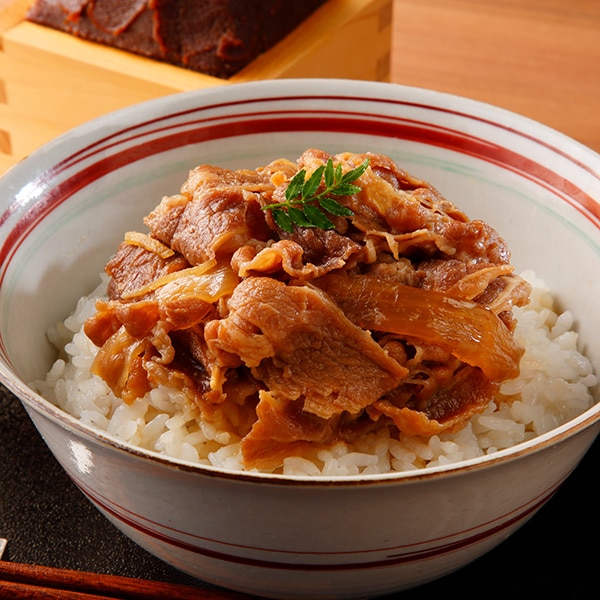 【なすび亭】吉岡英尋監修　こっくり旨みの柔らか牛丼5食