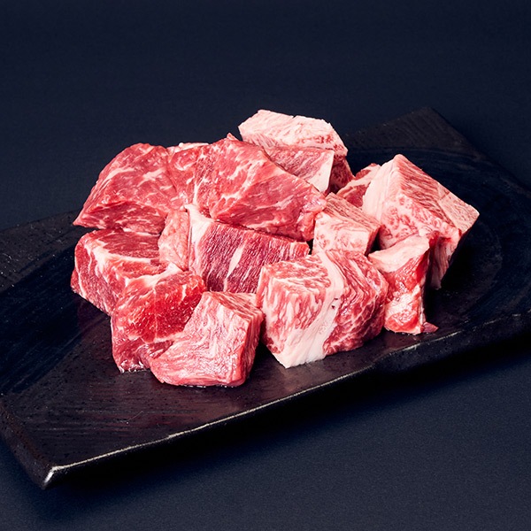 【ナカヤマさん家のお肉】サイコロステーキ　200g