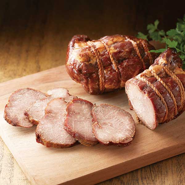 【南州農場】鹿児島黒豚　炭焼き焼豚２本詰合せ