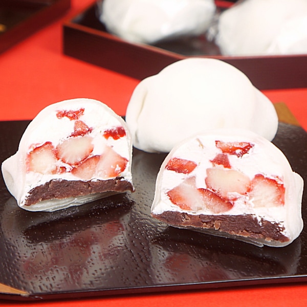 【たちかわ】クリームいちご大福 5個入り