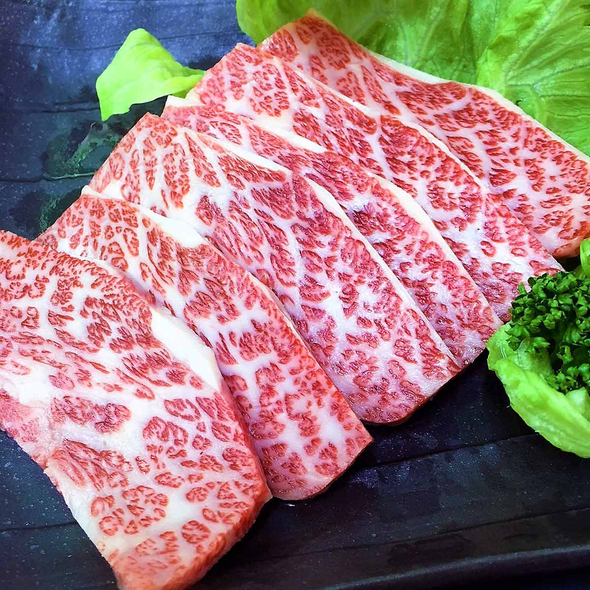 【肉の大場】米沢牛 焼肉用カルビ500g