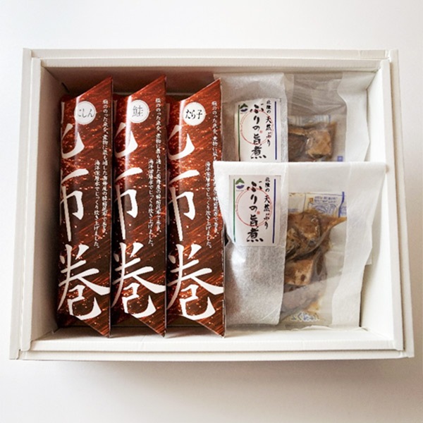 【鈴香食品】昆布巻と鰤の旨煮セット