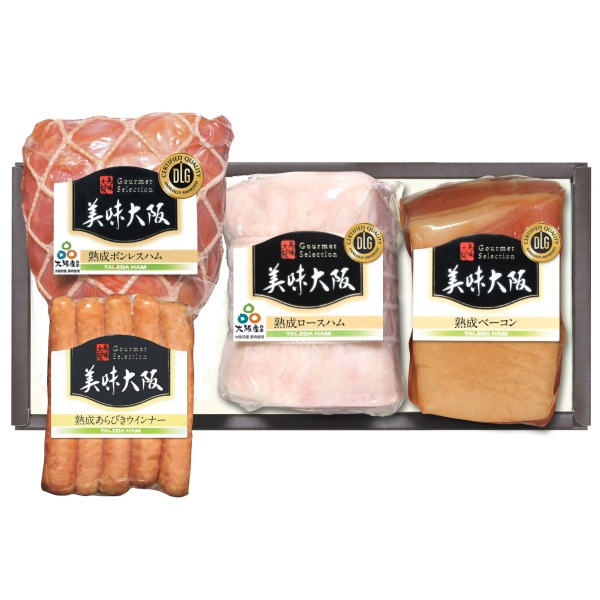 タケダハム】美味大阪 熟成ハム4点セット(T800)