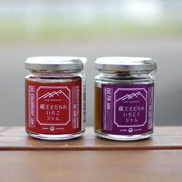 【みのりファクトリー】蔵王そだちのいちごジャム 4個入