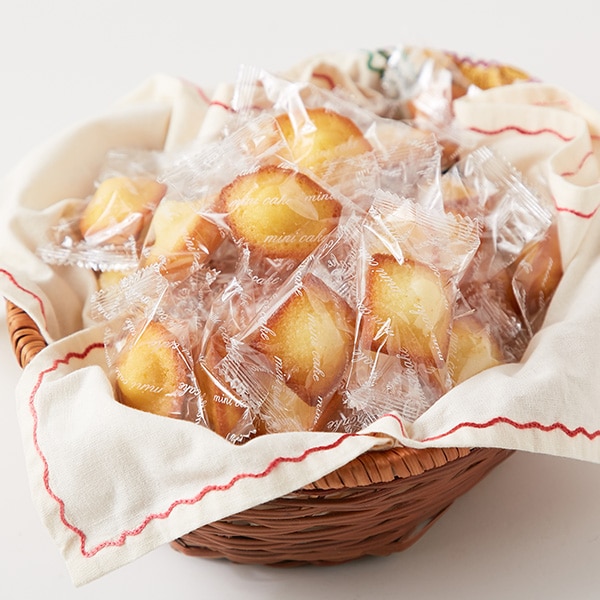 【天然生活】しっとりプチフィナンシェ&ふんわりプチマドレーヌ50個(お徳用)