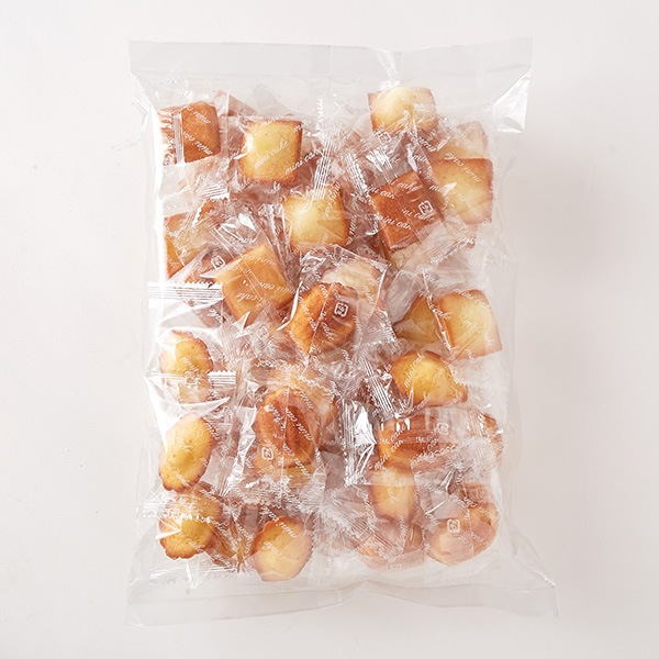 【天然生活】しっとりプチフィナンシェ&ふんわりプチマドレーヌ50個(お徳用)