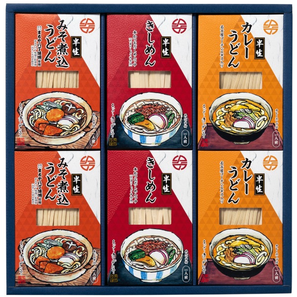 【なごやきしめん亭】なごやいろいろ麺 KT-30