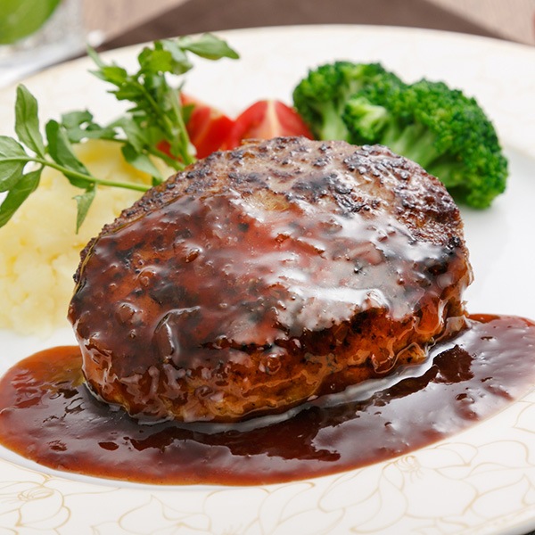 【ラ・ベットラ・ダ・オチアイ】落合シェフ監修　2種のハンバーグ食べ比べセット