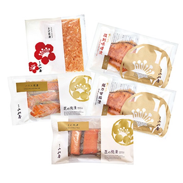 【小川屋】新潟小川屋 お試し鮭づくし5点セット