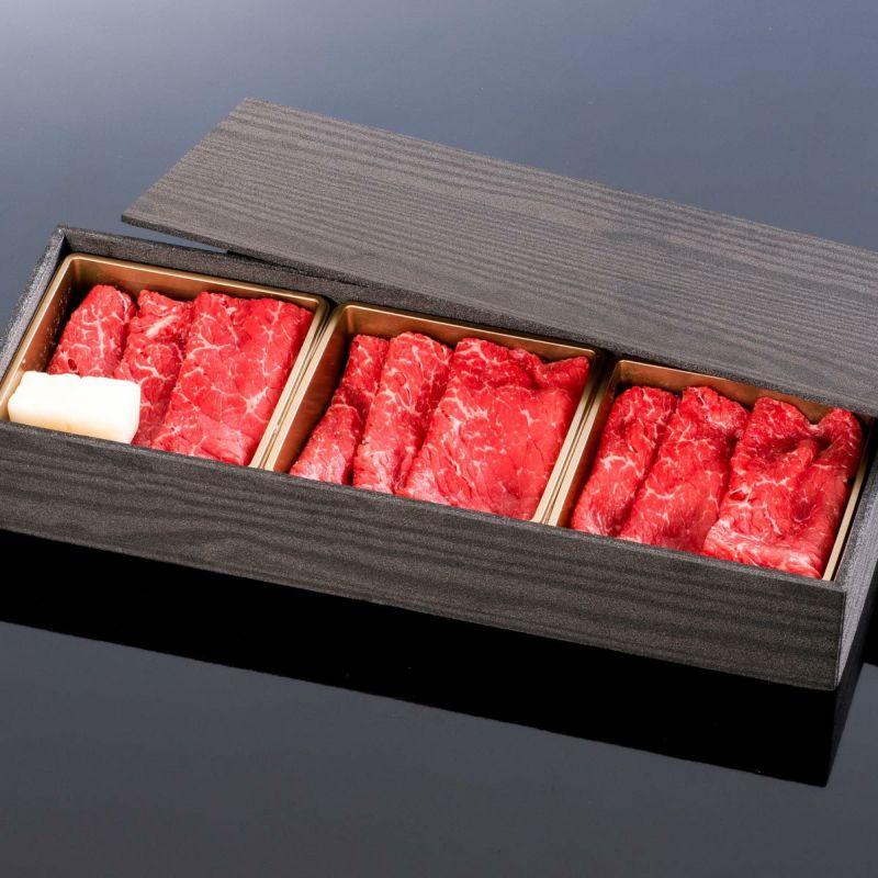 【ミートファクトリー】熊野牛すき焼き 極上モモ 300g