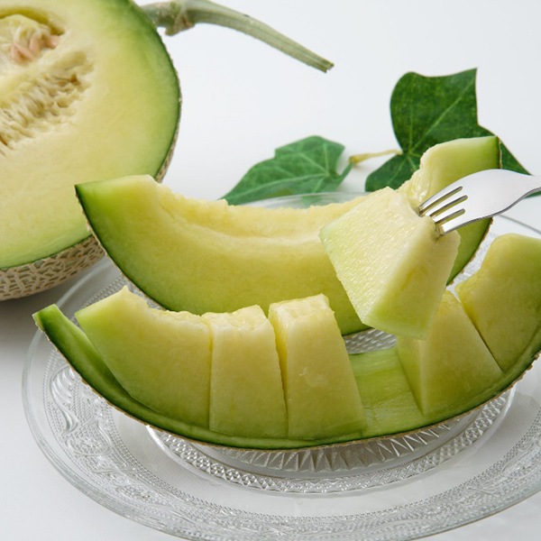 【フルーツワールド】クラウンメロン1.3㎏×1個(白等級)