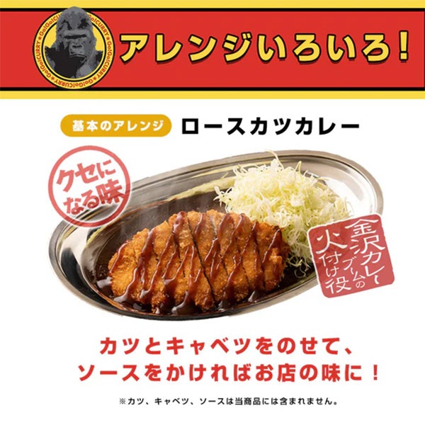 【ゴーゴーカレー】ゴーゴーカレー中辛カレー　48個入り