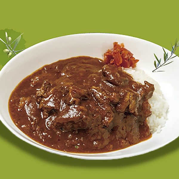 【共栄食糧】オリーブ牛ゴロゴロステーキカレー