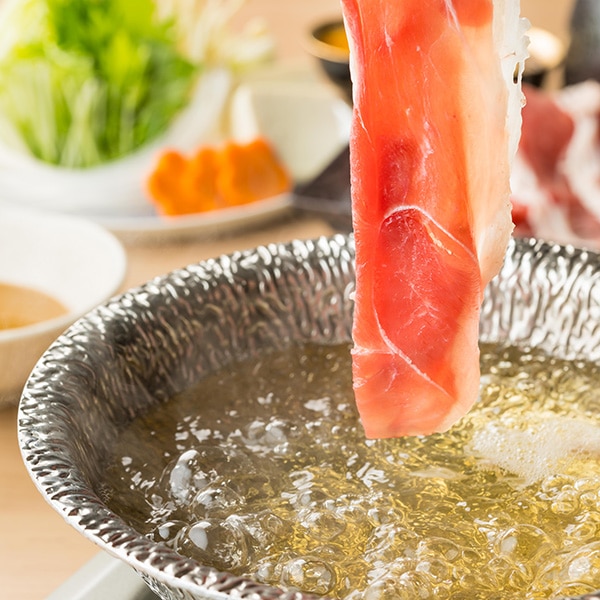 【太庵】高畑店主監修　鹿児島県産黒豚のしゃぶしゃぶセット