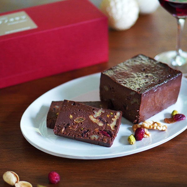 【maaco】純米大吟醸酒粕の濃厚テリーヌショコラ(ナッツ&フルーツ)