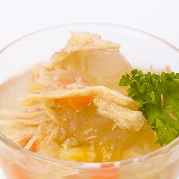 【こまち食品工業】比内地鶏のコンソメじゅれ4缶