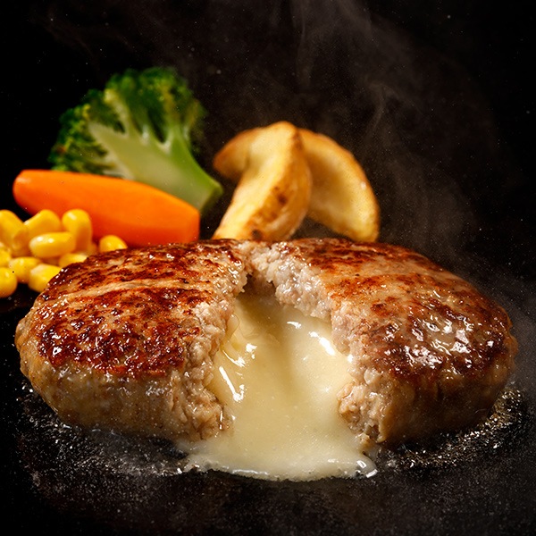 【うぃず】袋のままレンジで簡単!鉄板焼きハンバーグ3種セット(21個入り)