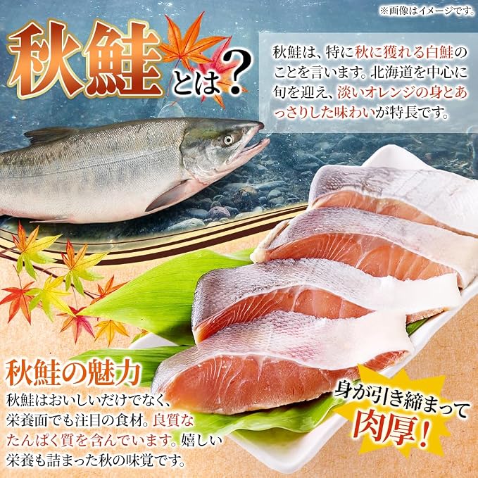 【天然生活】北海道産生秋鮭切身1kg