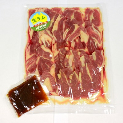 【マルカフーズ】生ラム　専用タレ小袋付き　300g