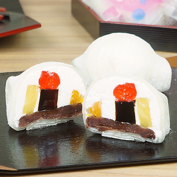【たちかわ】フルーツあんみつ大福5個入り