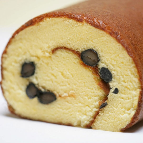 【三源庵】丹波黒豆ロールカステラ