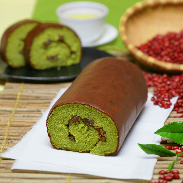 【三源庵】宇治抹茶ロールカステラ