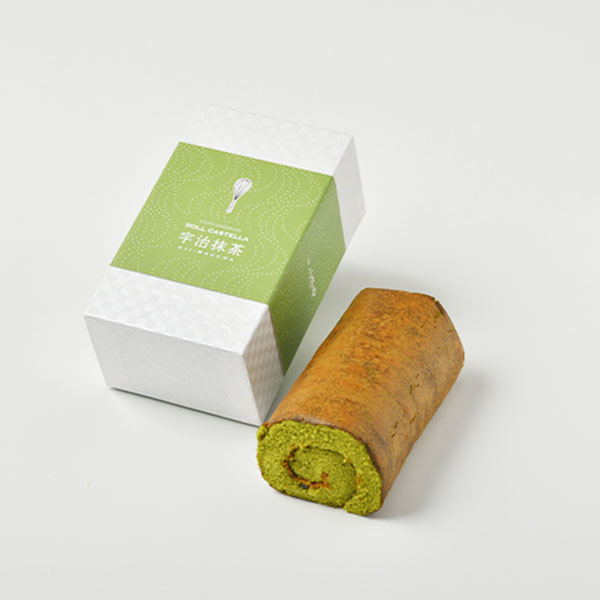 【三源庵】宇治抹茶ロールカステラ